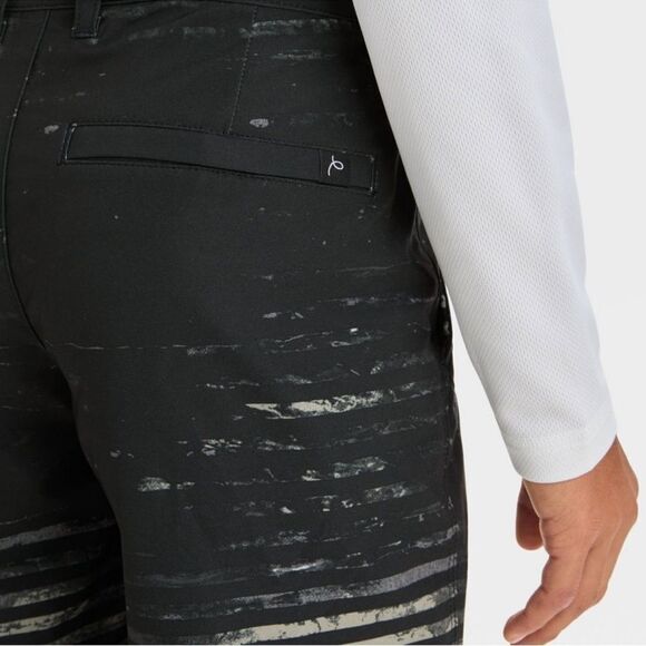 NWT Art Class Size 6 Black Gray Hybrid Striped Swim Trunks Board Shorts - Picture 3 of 10